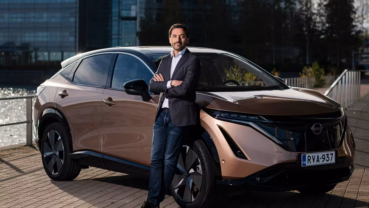 Christian Costaganna, Managing Director Nissan Nordic Europe Oy.
