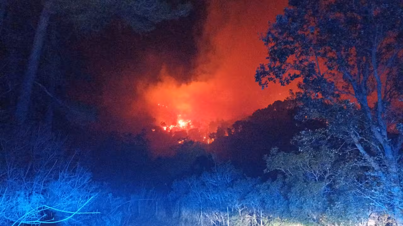 Incendio en Andratx