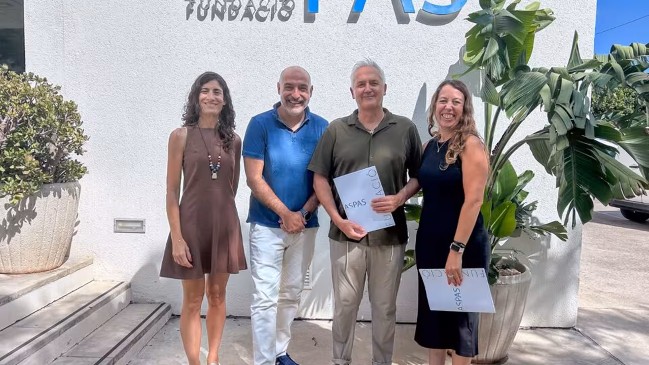 firma de convenio ASPAS-adema