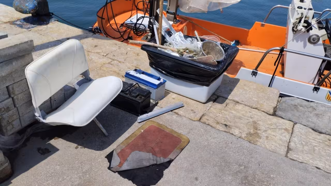 Residuos en el litoral balear