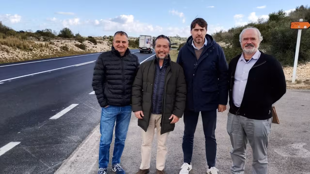 2025-11-27 Reforma de la carretera Sineu Ariany 1