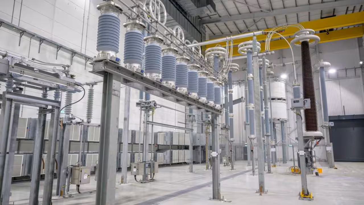 2025.12.04. Estación convertidora de Hunterston. Infraestructura de Western Link