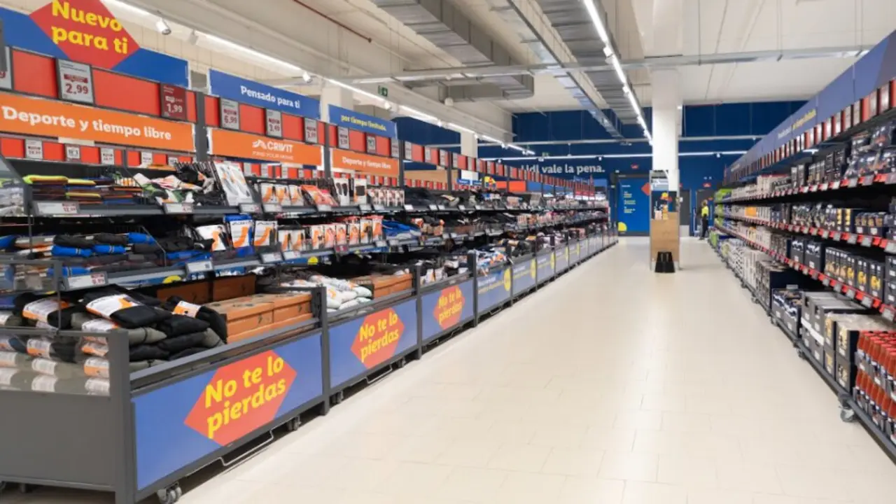 Sección Bazar de Lidl