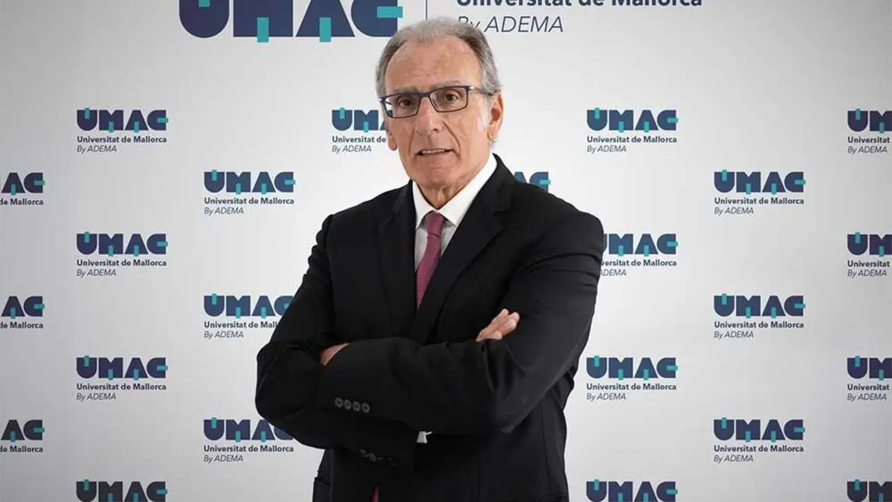 Pere Riutord, rector de la Universitat de Mallorca