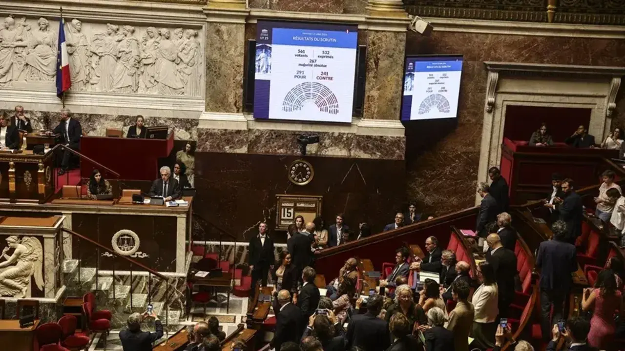 Asamblea Nacional de Par&iacute;s, Francia.