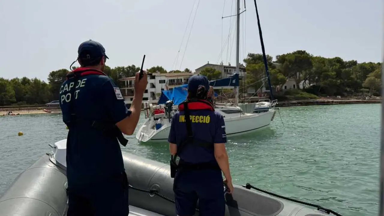 Jornada de vigilancia e inspecci&oacute;n de la actividad n&aacute;utica en Portocolom