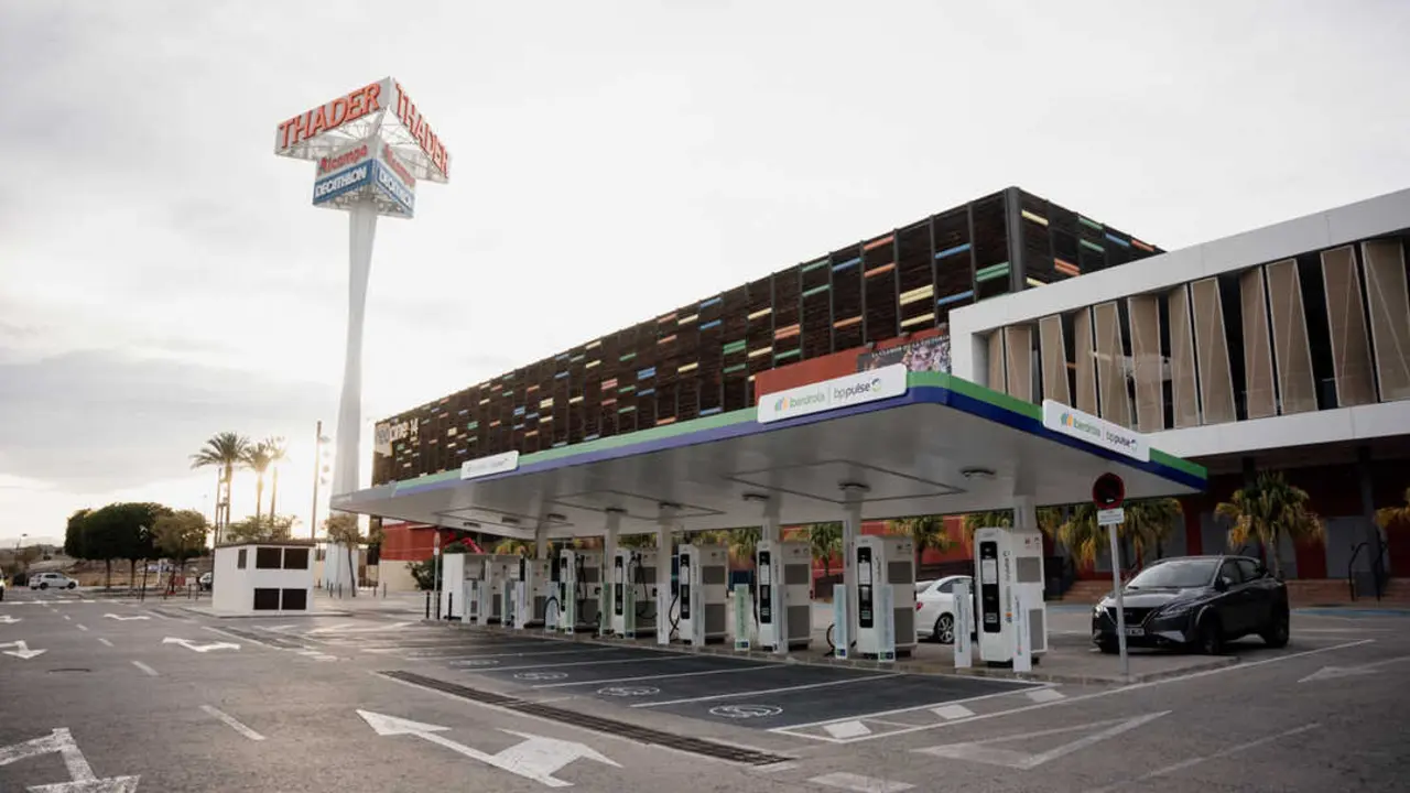 Electrolinera de Iberdrola bp pulse