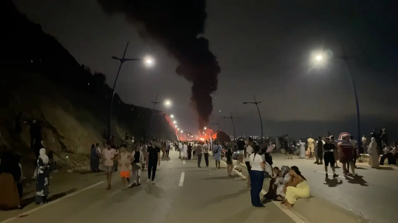 Centenares de migrantes en las calles Ceuta