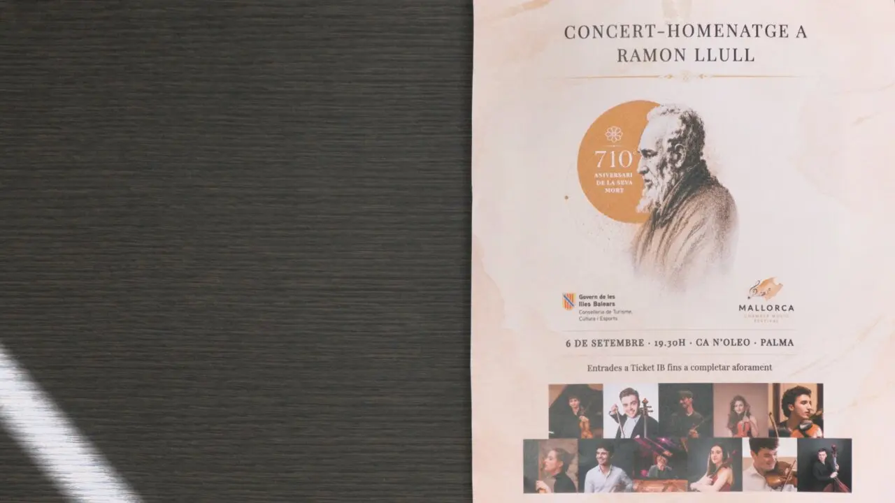 Concierto de homenaje a Ramon Llull.