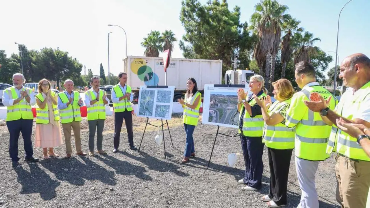 Inicio de las obras de la rotonda de S&oacute;ller.