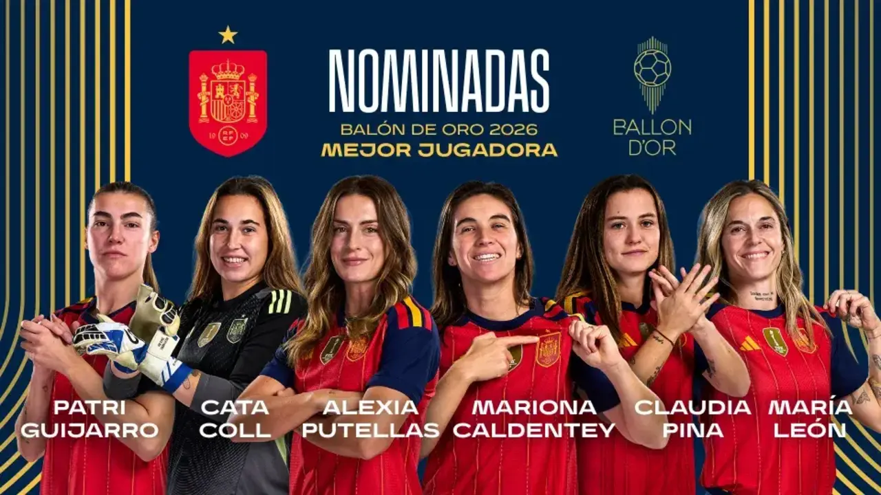 Nominadas al Bal&oacute;n de oro