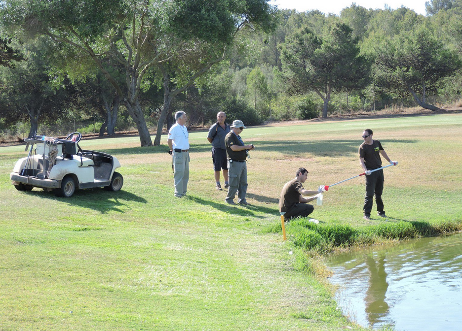 campo de golf expedientado
