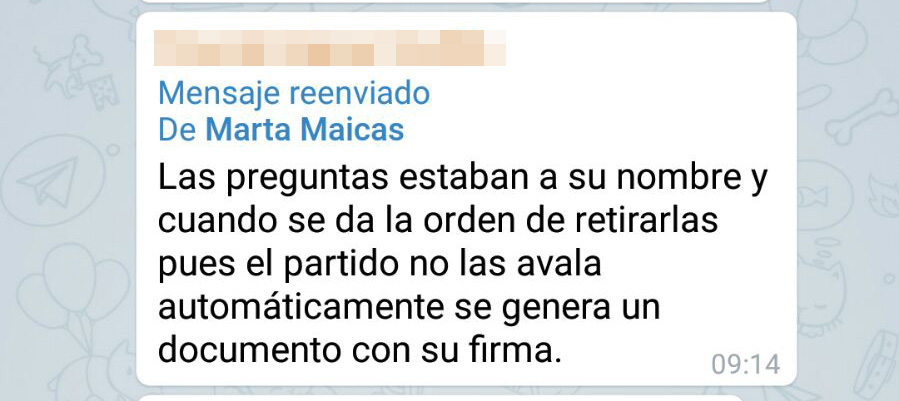 Telegram Maicas