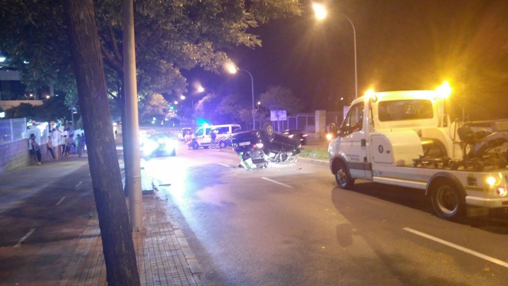 Accidente en Palma