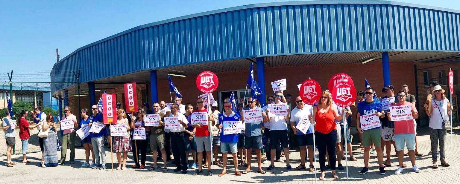 UGT protestas prisiones