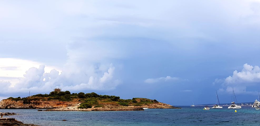 dia nublado illetas Calvià