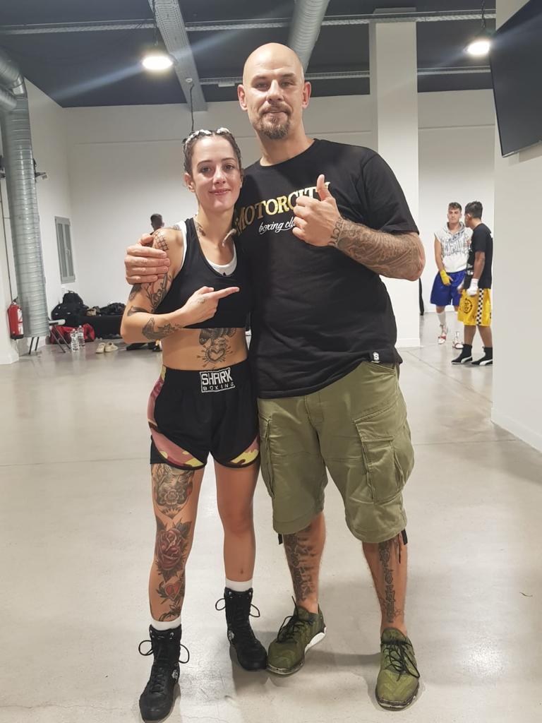 Cristina Navarro boxeo