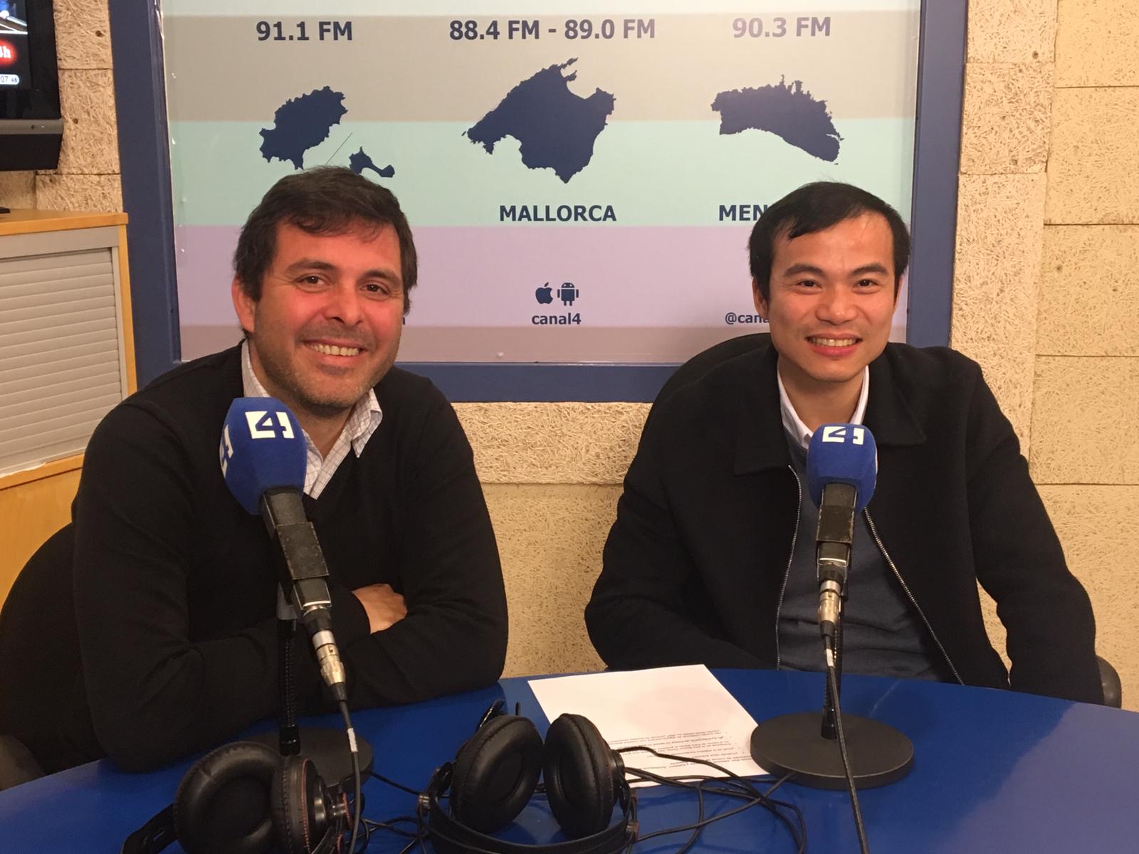 Minwei y Esteban Mazzola ACHINIB