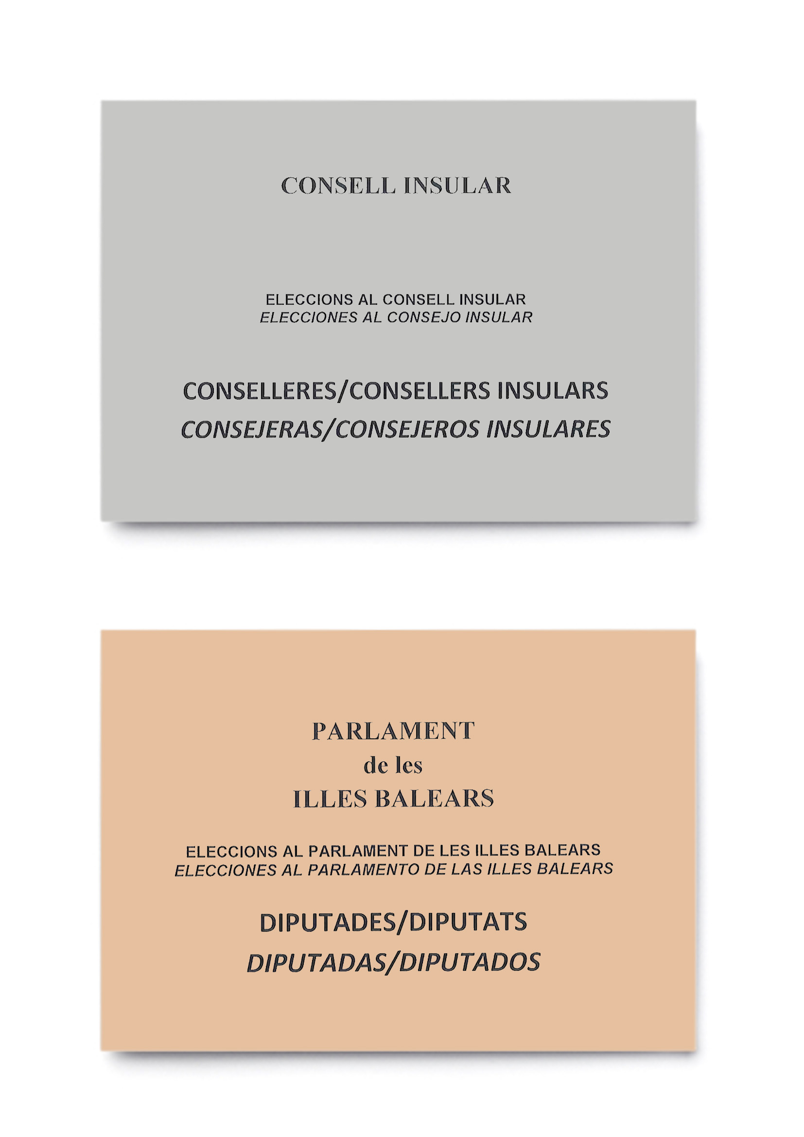 papeletas elecciones autonomicas