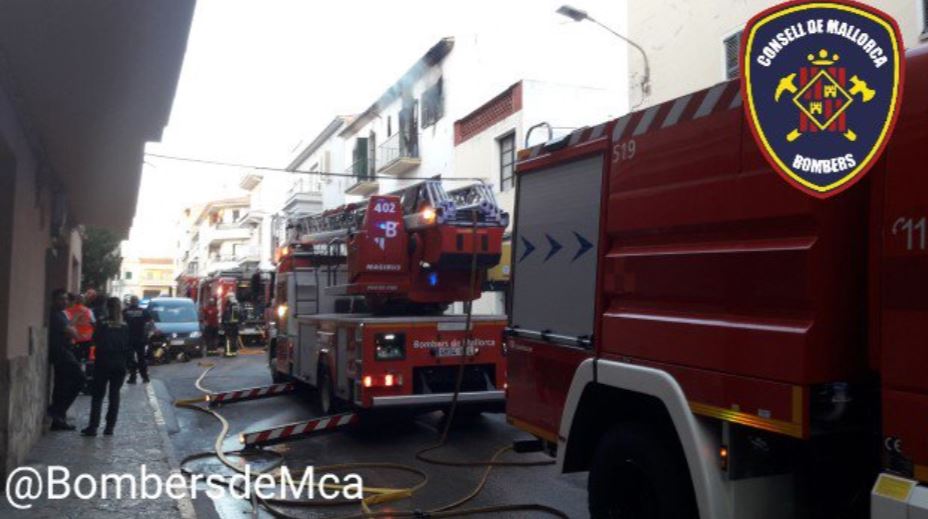 Bombers de Mallorca camiones