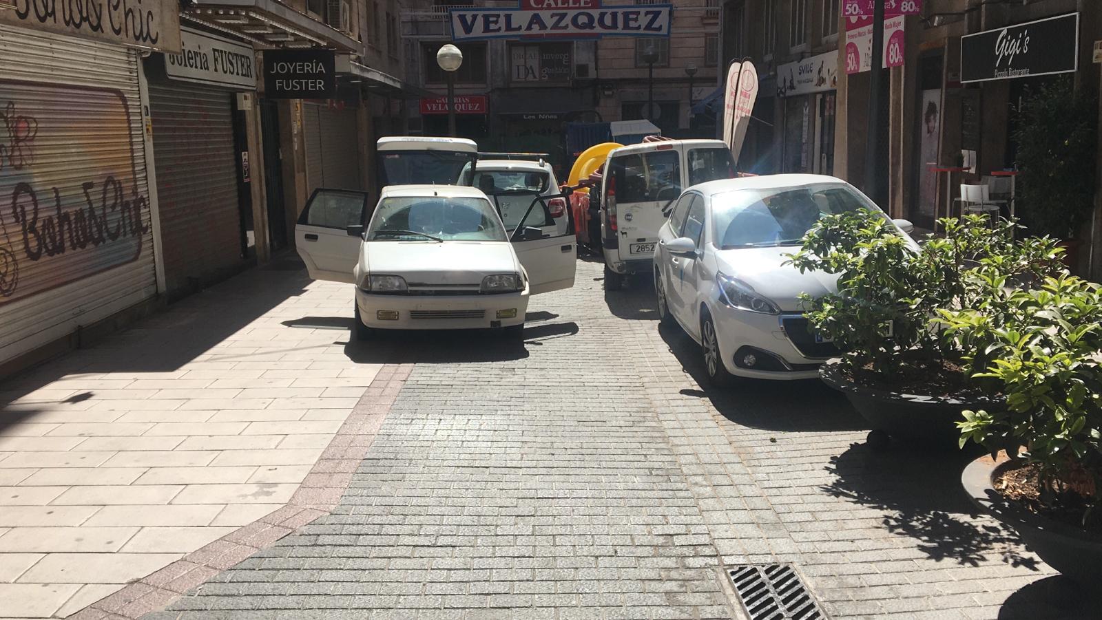 aparcamiento calle cazador Palma