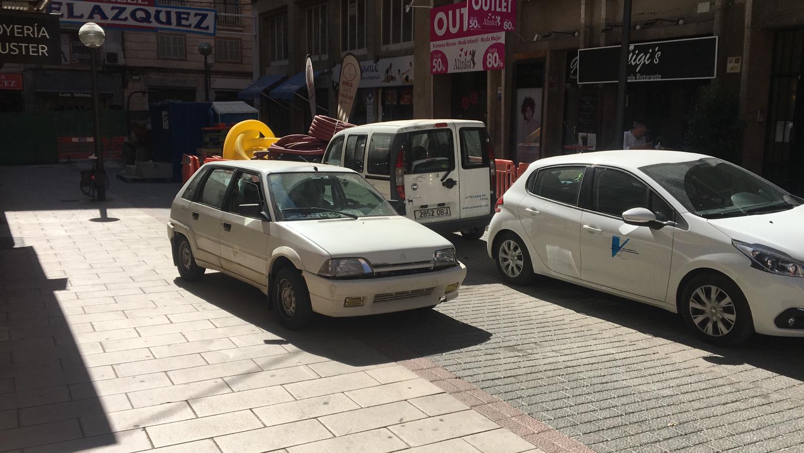 aparcamiento calle cazador Palma