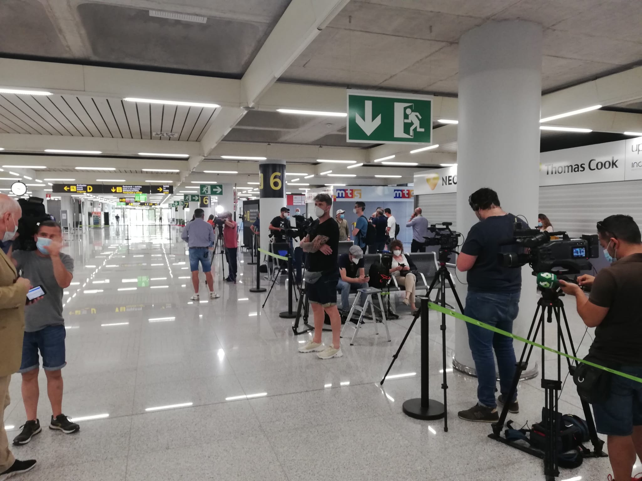 aeropuerto prensa