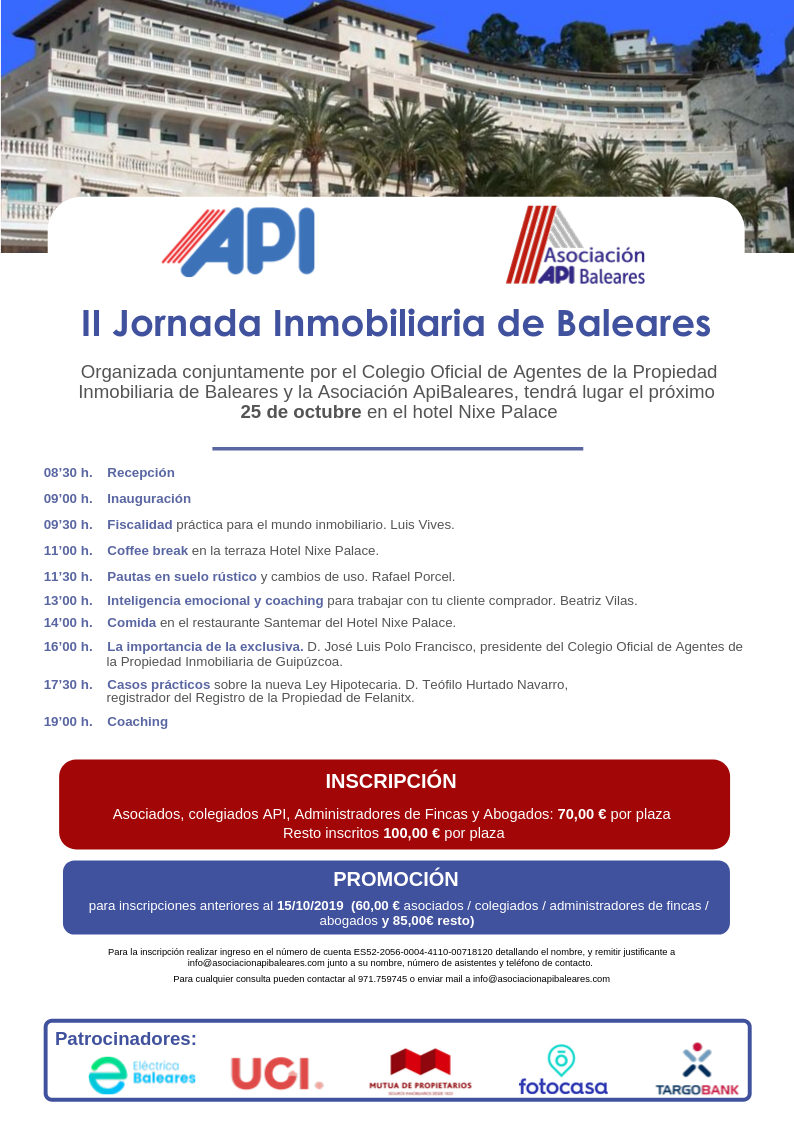 II Jornadas API