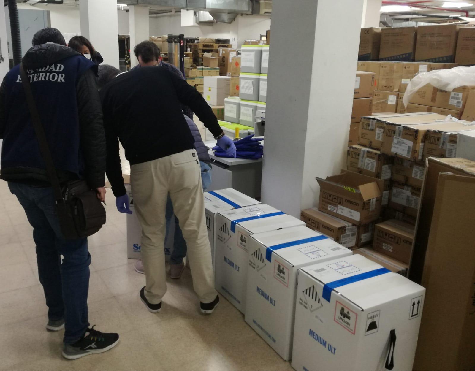 La tercera remesa de las vacunas de Pfizer, con 4.875 dosis, ya está en Palma