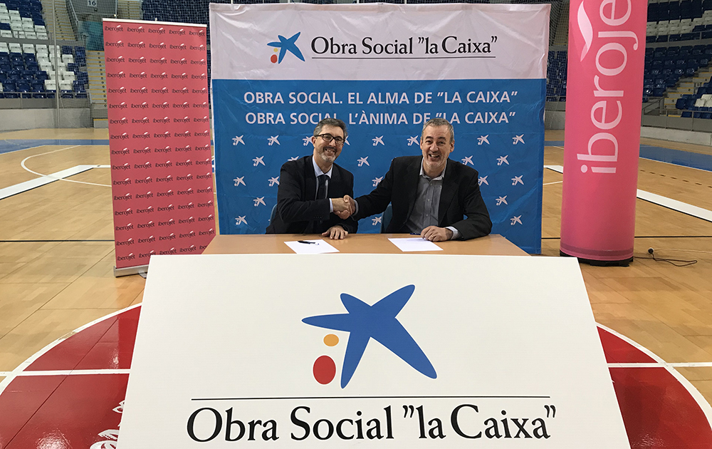 El Iberojet Palma y CaixaBank se unen