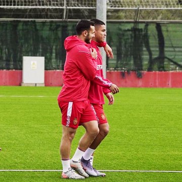 El "Cucho" con Joan Sastre