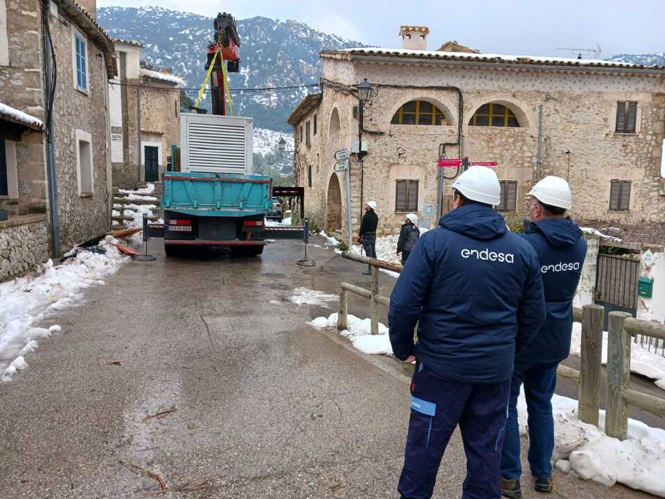 Descàrrega de grup electrògen