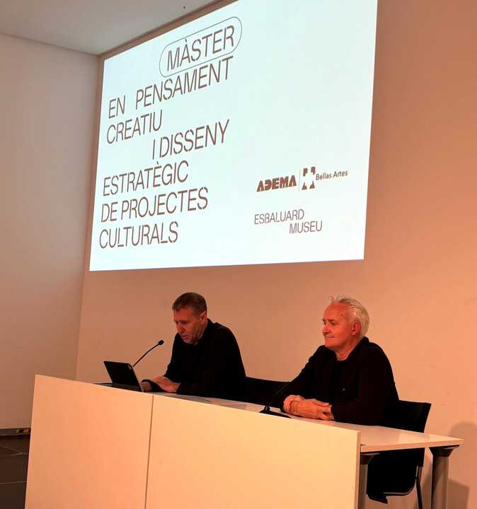 FOTO DE PRESENTACIÓN DIEGO GONZÁLEZ Y DAVID BARRO BELLAS ARTES