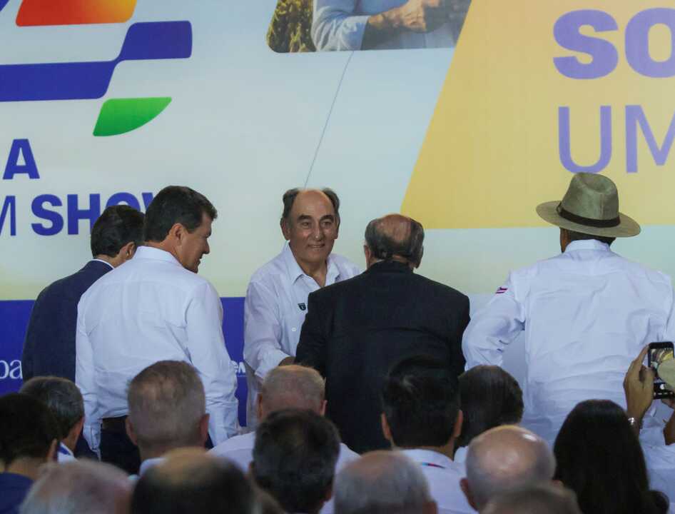 el presidente de Iberdrola y el vicepresidente de Brasil, Geraldo Alckmin