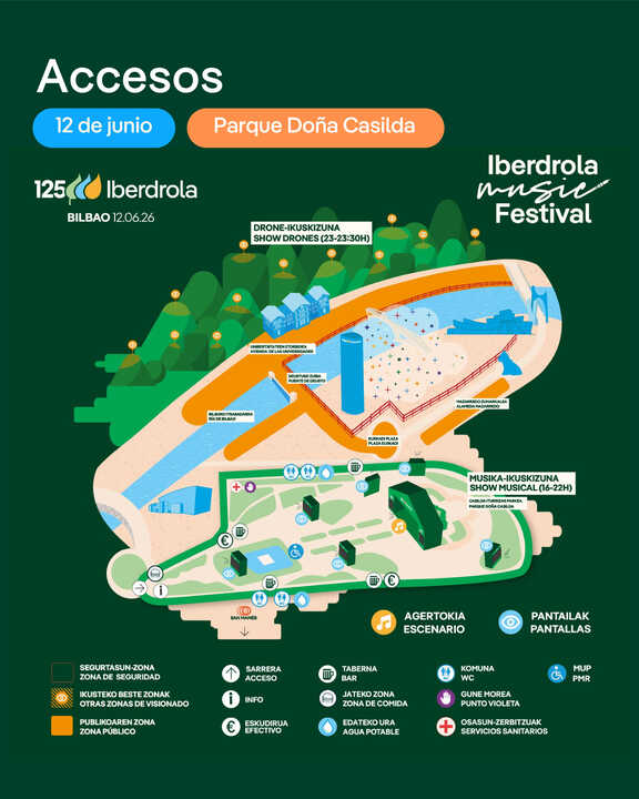 HORARIOS Y ACCESOS 125 ANIVERSARIO BILBAO-2