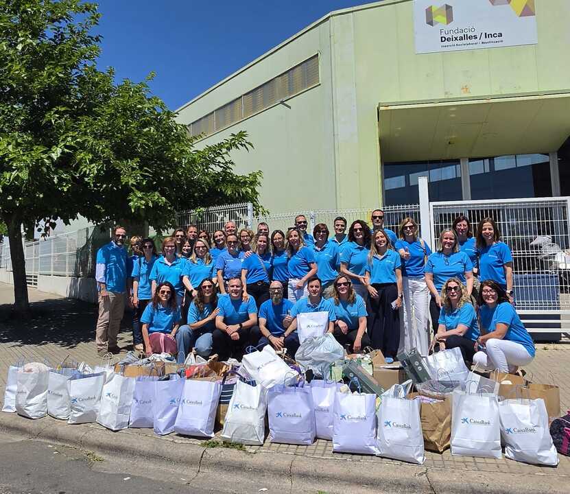 Voluntarios en Fundació Deixalles Inca