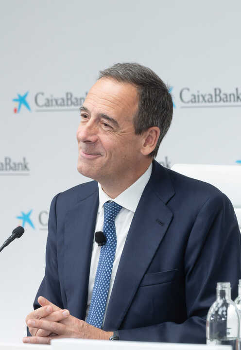 Foto 6 Gonzalo Gortázar, presentación de Resultados CaixaBank 1S 2026