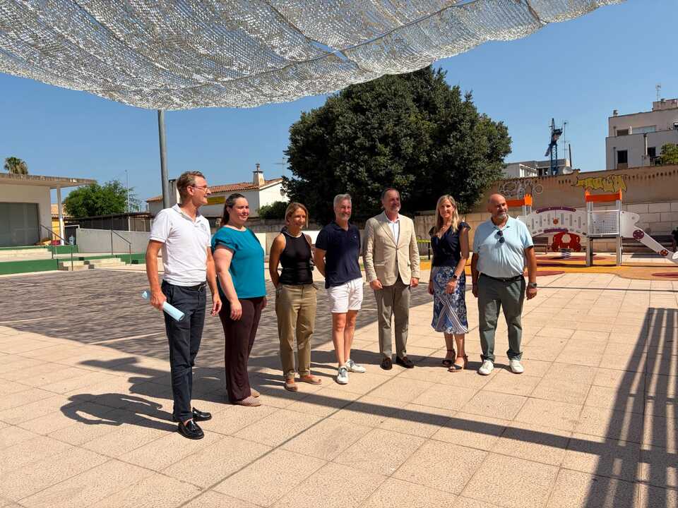 Nuevas lonas de sombreado en Palma.