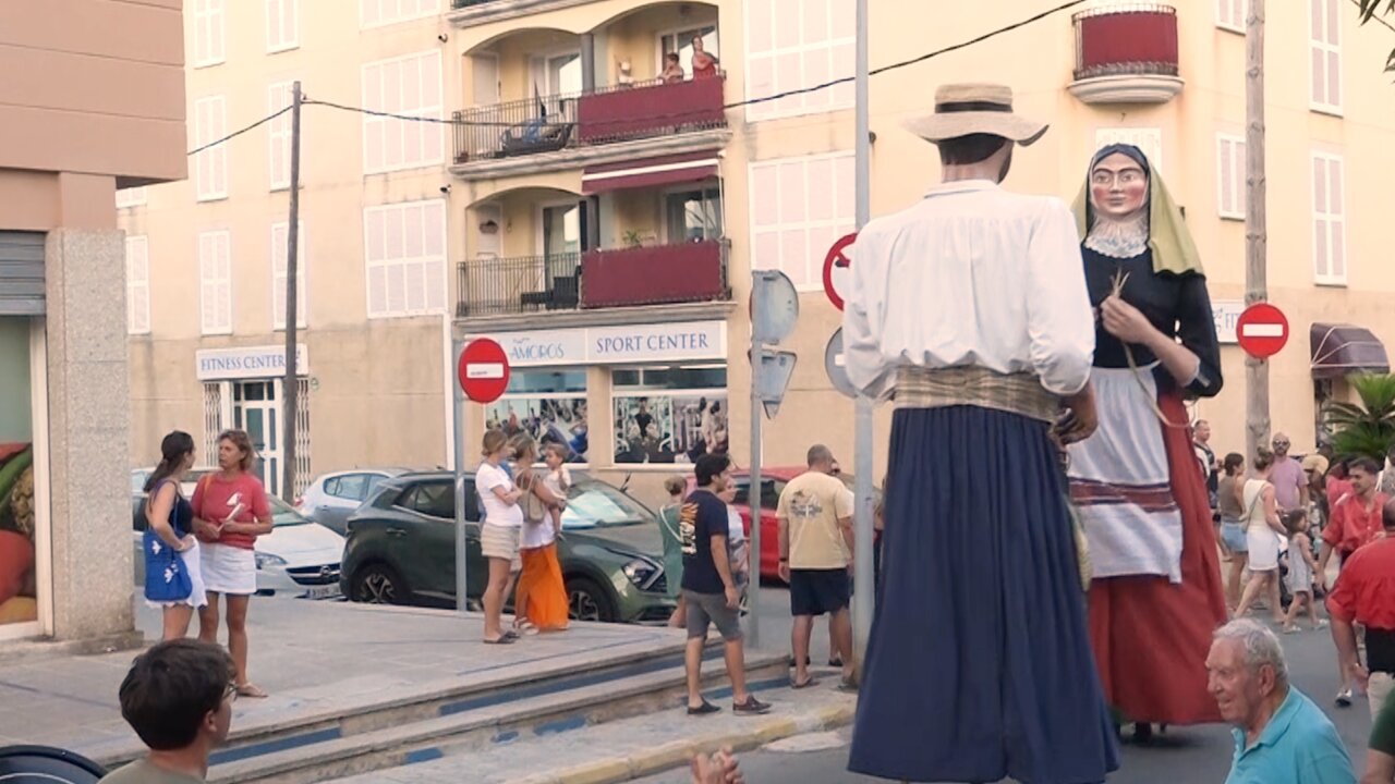 Las fiestas patronales de Sant Roc en Cala Rajada.