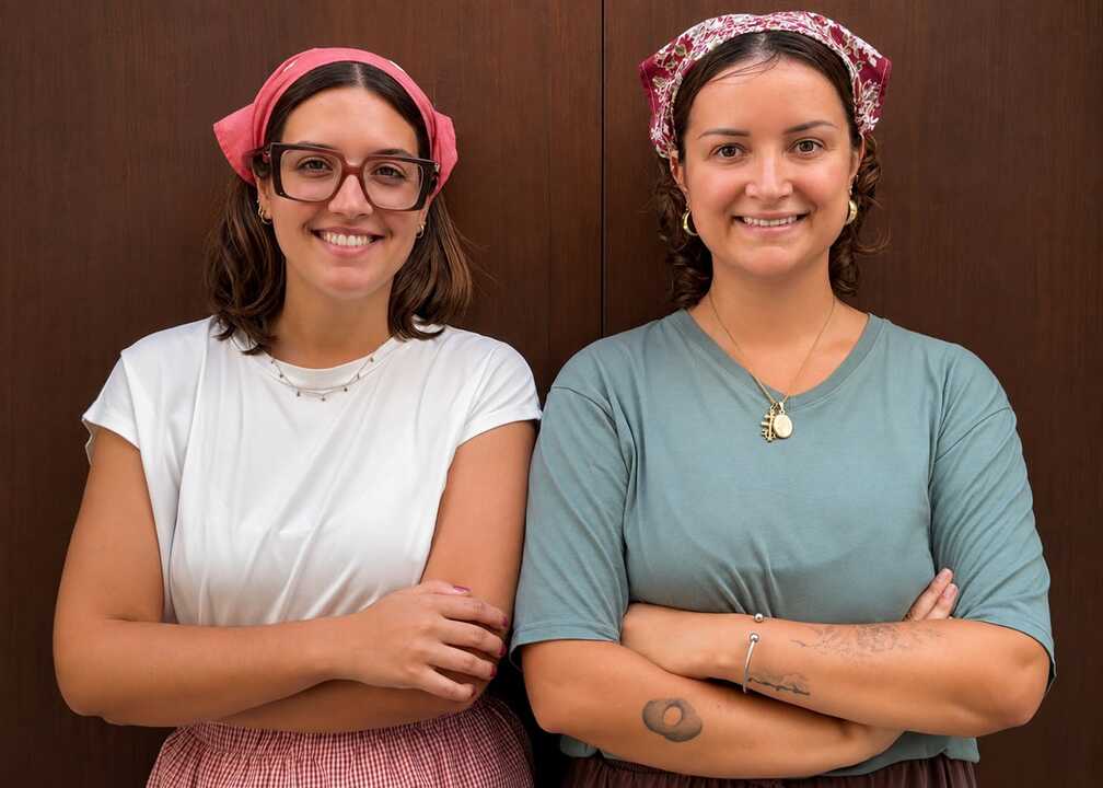 Margalida Serra y Paula Muntaner.