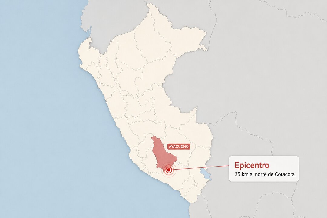 Un potente terremoto sacude el sur de Perú y se siente en varias regiones del país