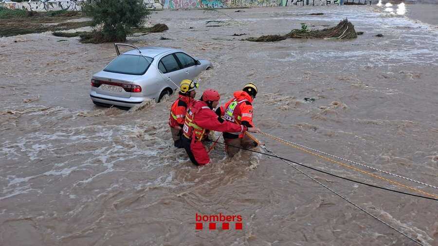 Lluvias torrenciales en Tarragona: once heridos, cientos de desalojados y graves inundaciones