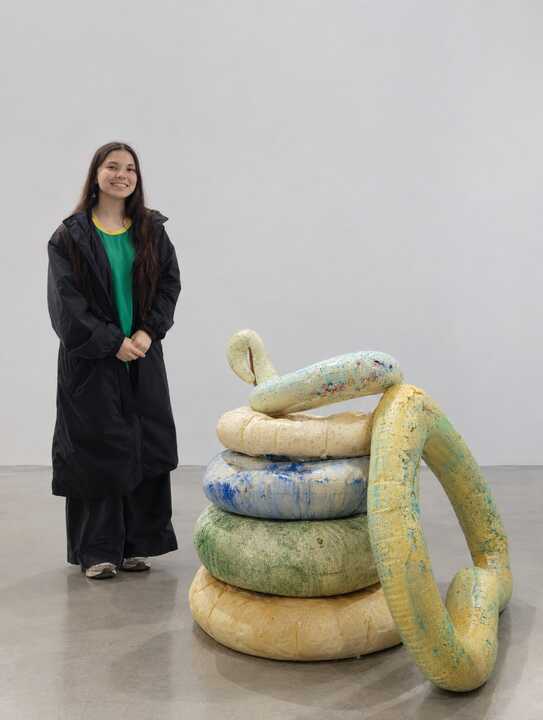 Isabella López, alumna de cuarto